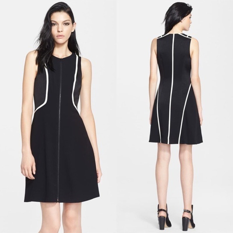 Rag And Bone Andrea Full Zip Front Dress | 6